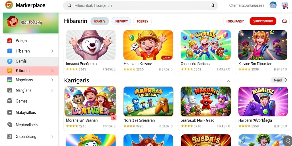 Beragam pilihan permainan kasino yang seru.