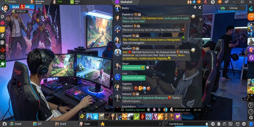 Pencapaian dan hadiah yang menggiurkan dalam game.