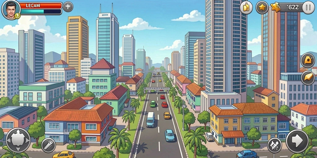 Level yang menantang dengan desain yang kreatif.