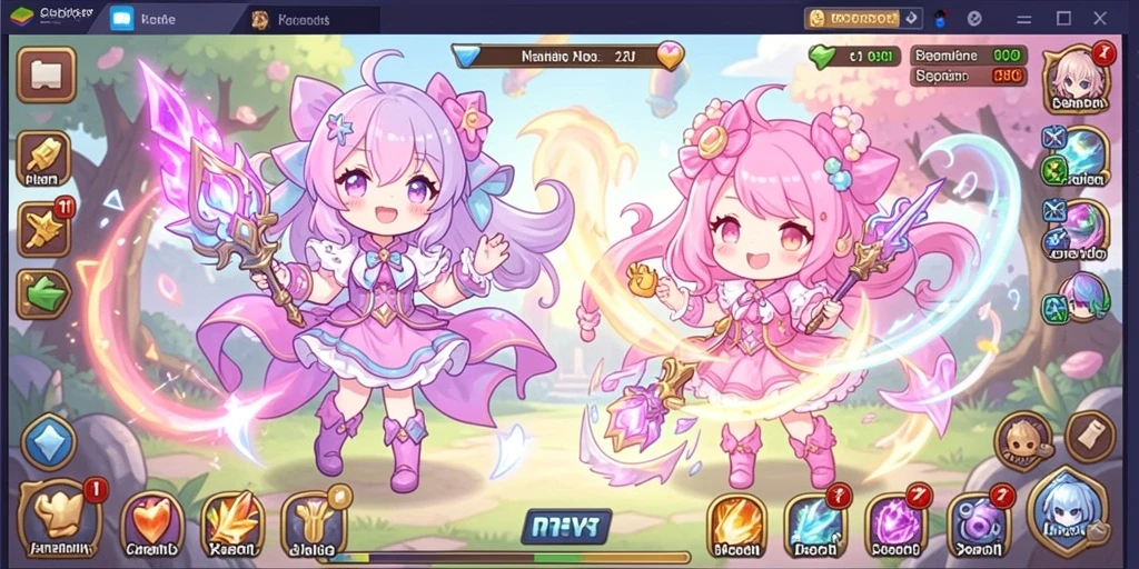 Tangkapan layar saat berkompetisi dalam mode multiplayer.