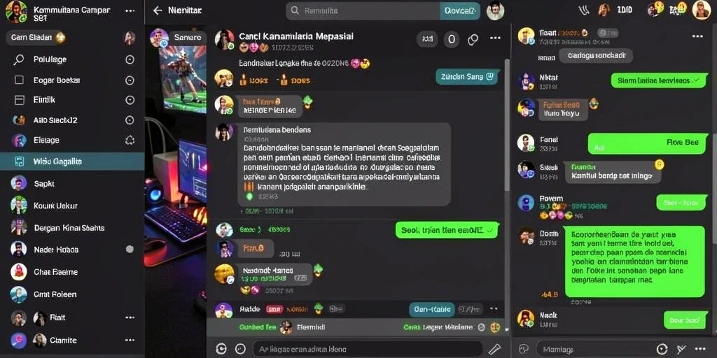Menu navigasi yang sederhana dan intuitif.